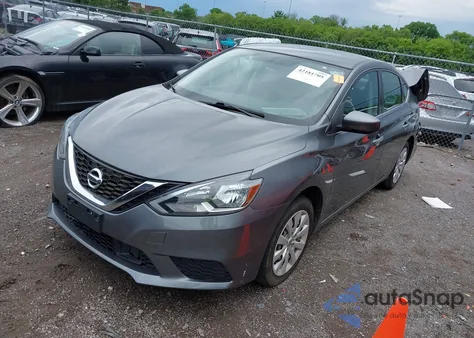 2018 Nissan Sentra S из США, поврежденный, VIN 3N1AB7APXJY338583